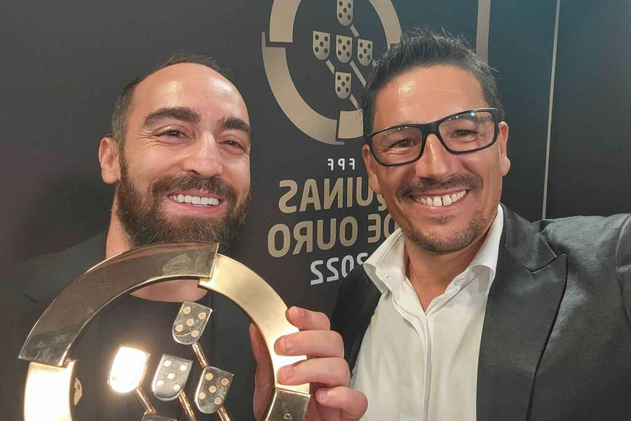 Ricardinho com André Lima