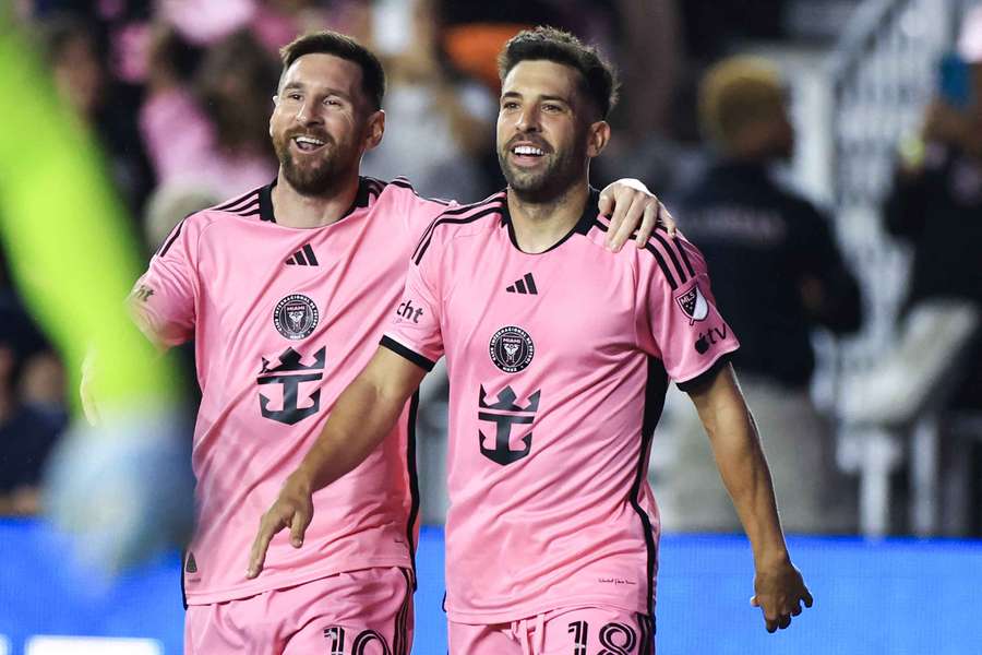 Messi y Jordi Alba, una conexión que sigue dando frutos en Miami