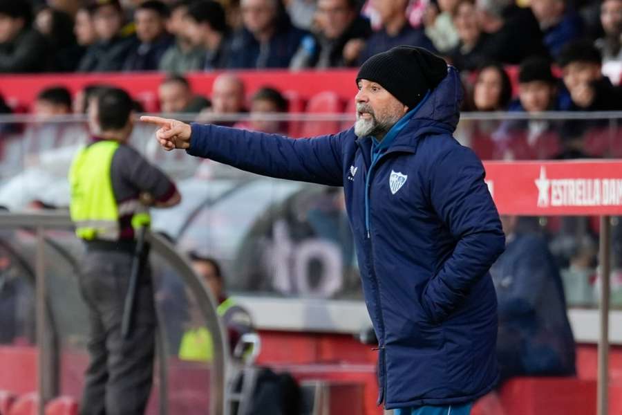 Jorge Sampaoli, entrenador del Sevilla