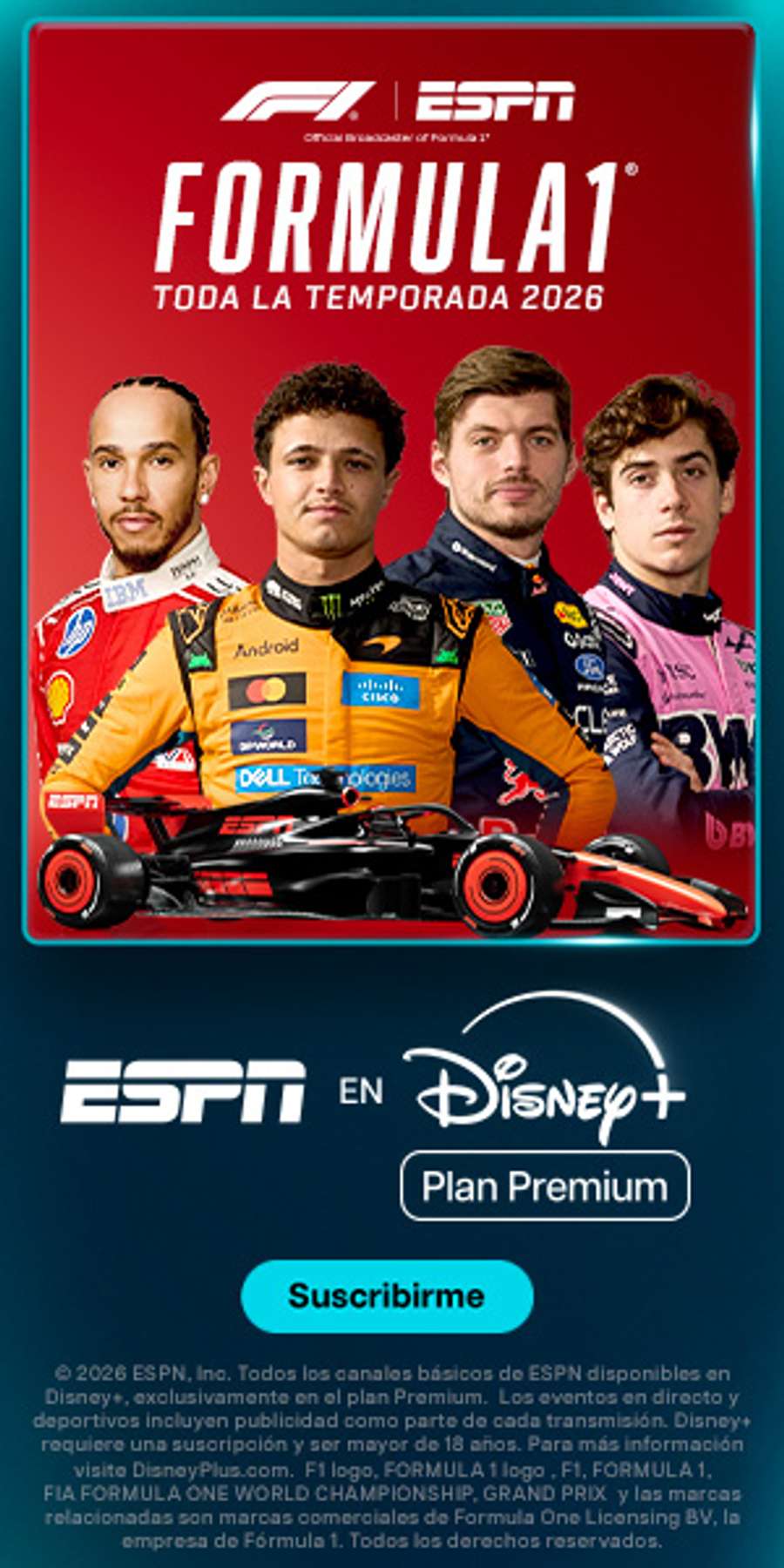 Suscríbete a Disney+