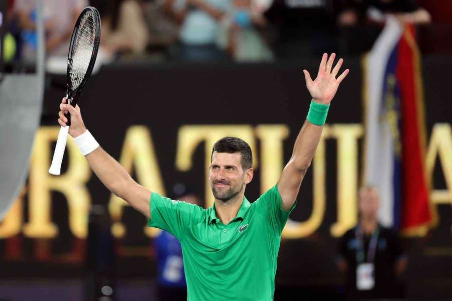 Djokovic, feliz con la victoria