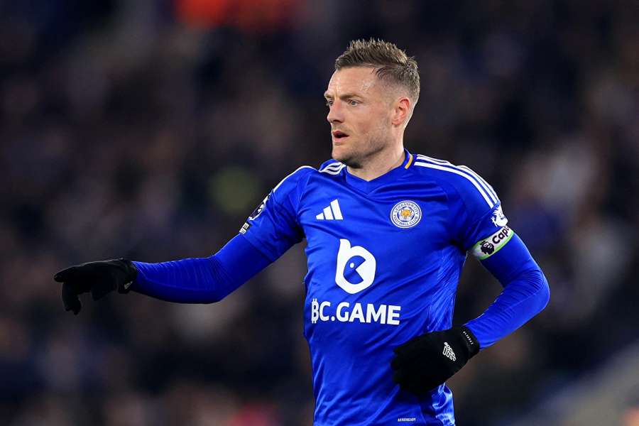 Jamie Vardy patří k legendám Leicesteru. 