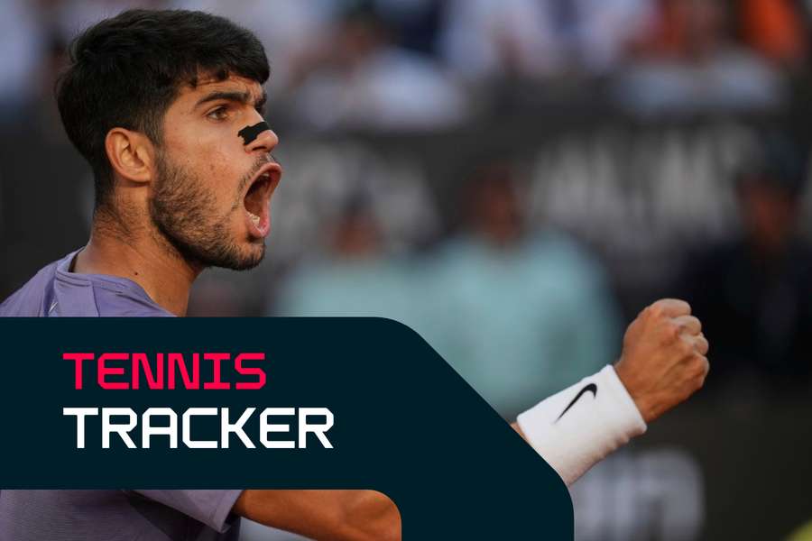 Alcaraz took the first set against Sinner