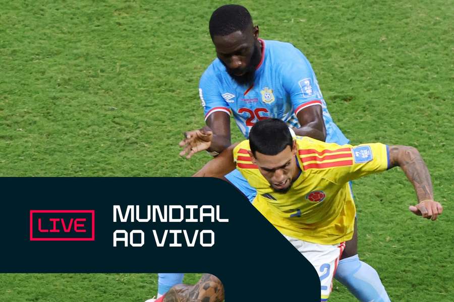 Colômbia e RD Congo se enfrentam em Guadalajara
