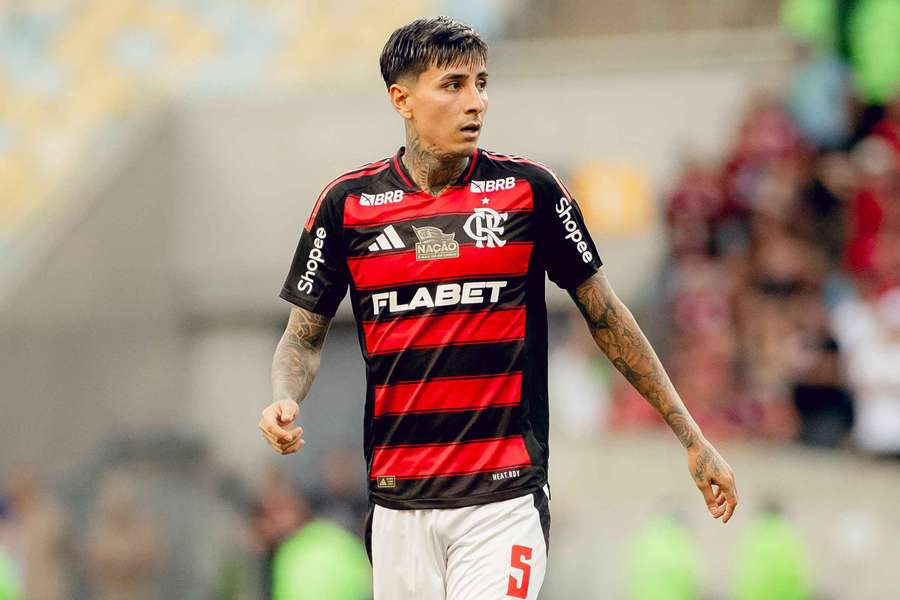 Erick Pulgar saiu machucado em Flamengo x Bahia