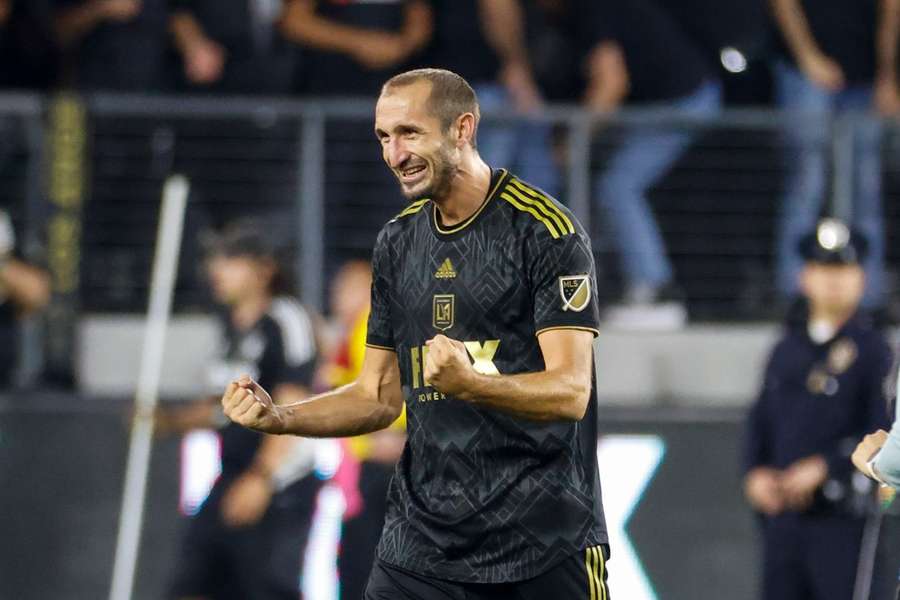 Giorgio Chiellini gioca nel Los Angeles FC