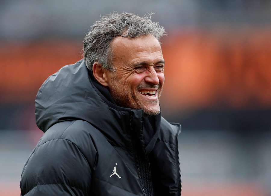 Luis Enrique has won the title in his first season in charge
