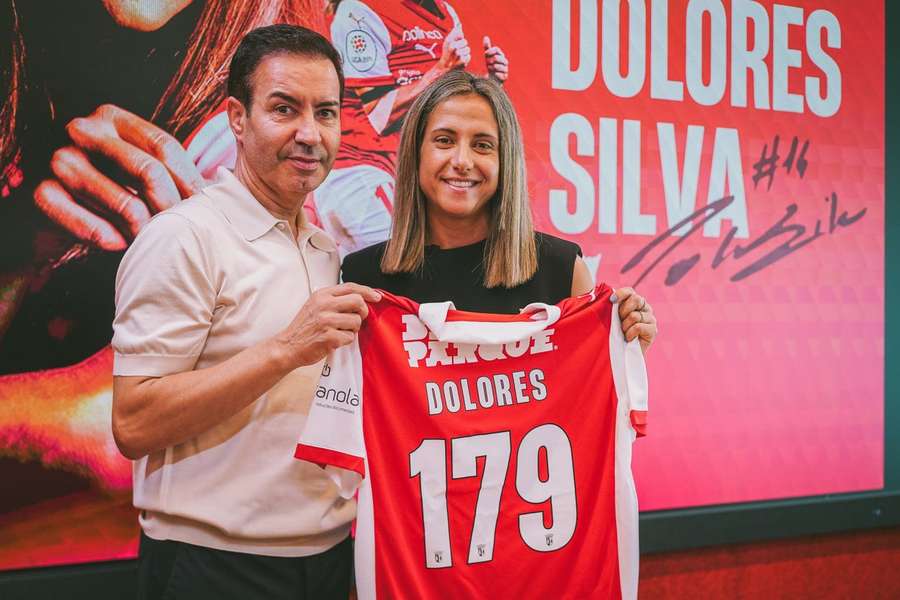 Dolores Silva fez 179 jogos pelo SC Braga