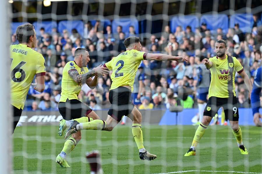 O'Shea struck late on to claim a point for Burnley