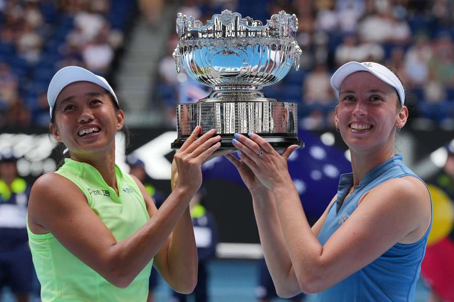Elise Mertens i Zhang Shuai najlepsze w deblu w pierwszym w tym roku Wielkim Szlemie Elise Mertens i Zhang Shuai najlepsze w deblu w pierwszym w tym roku Wielkim Szlemie