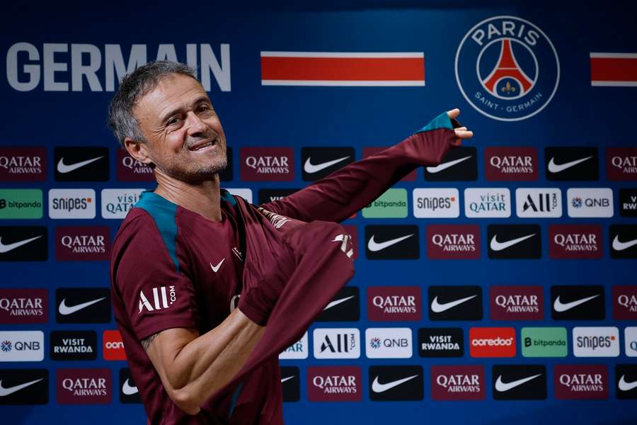 Luis Enrique už se pomalu připravuje na finále Ligy mistrů.
