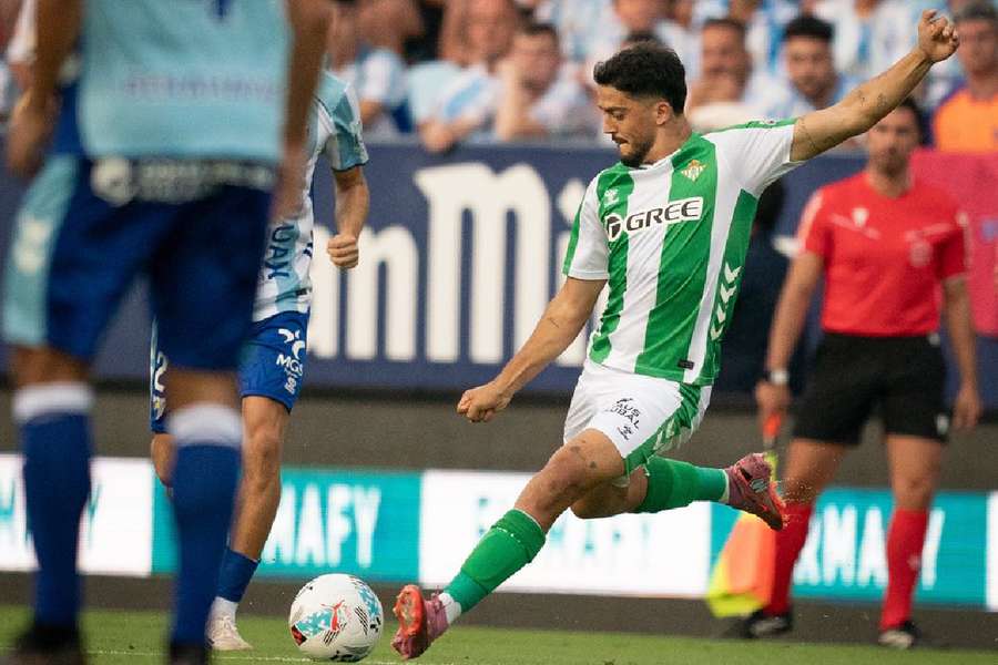 Fornals volvió a La Rosaleda Fornals volvió a La Rosaleda