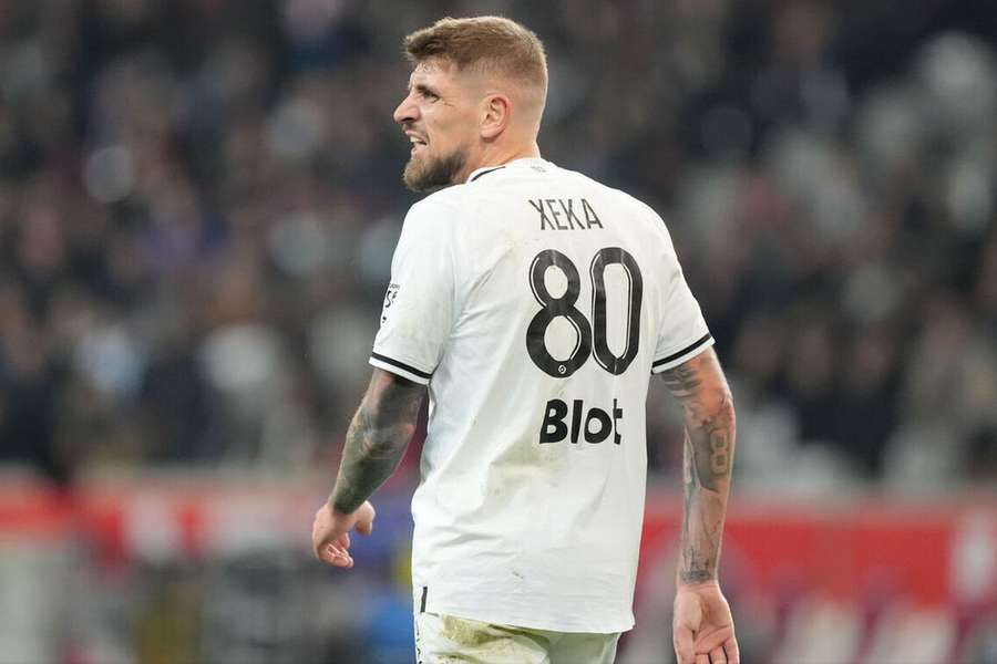 Xeka fez apenas nove jogos pelo Rennes