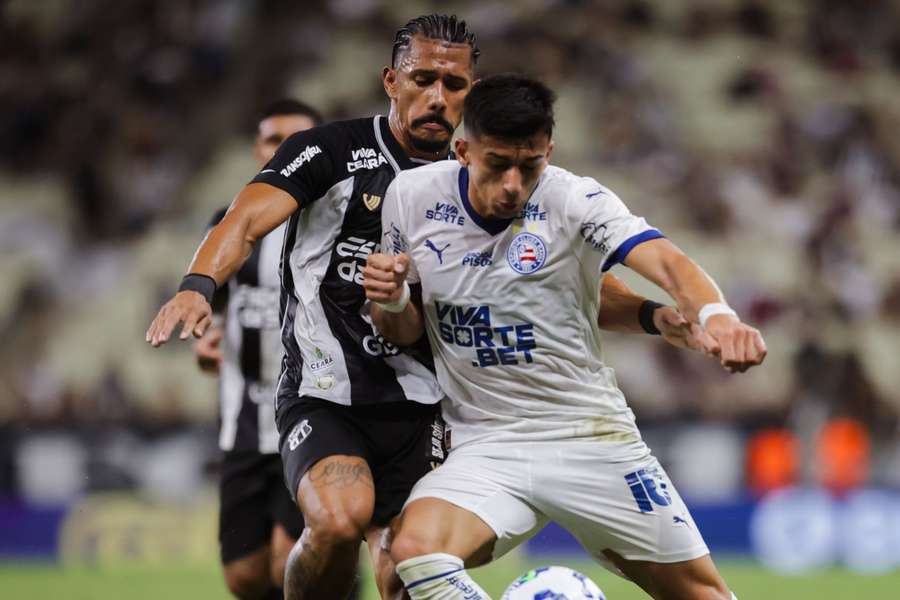 Ceará e Bahia empataram no Castelão