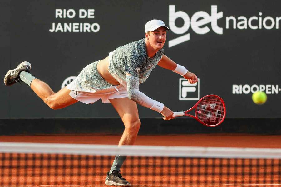 João também está jogando duplas no Rio João também está jogando duplas no Rio