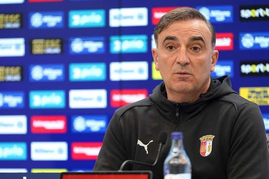 Carlos Carvalhal, treinador do SC Braga