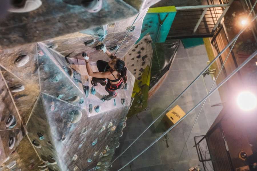Patrícia Antunes coloca Brasil no Guiness Book da escalada vertical indoor