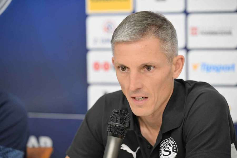 Trenér Slovácka Jan Kameník