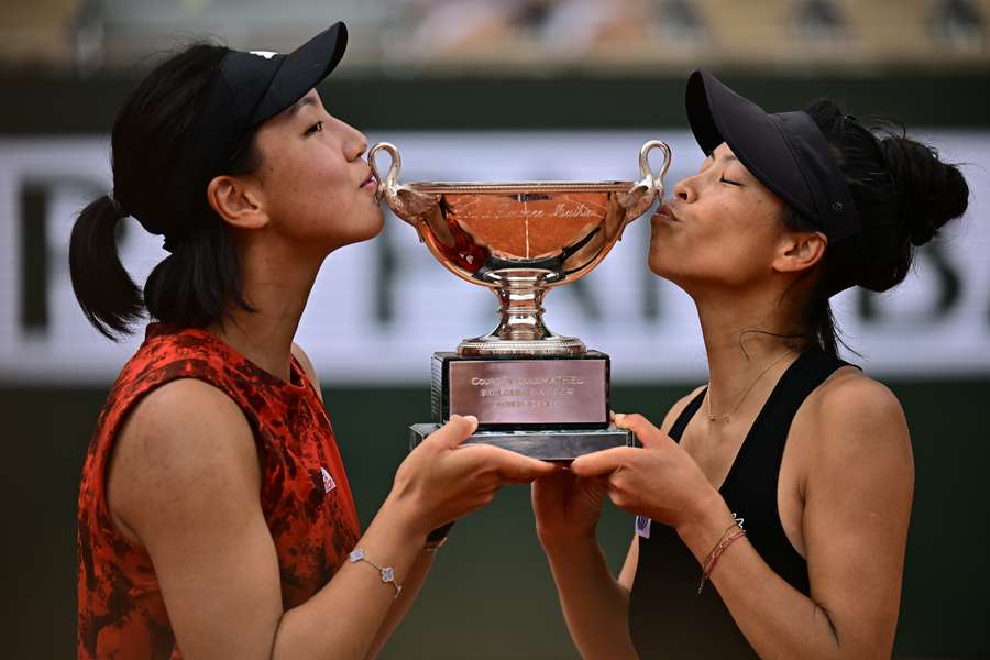 Wang i Hsieh z trofeum po niedzielnej wygranej