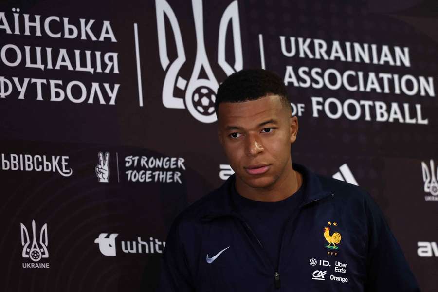 Mbappé à Wroclaw jeudi.