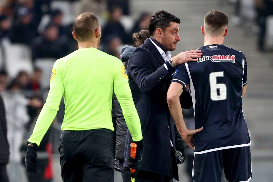 Riera, técnico del Girondins.