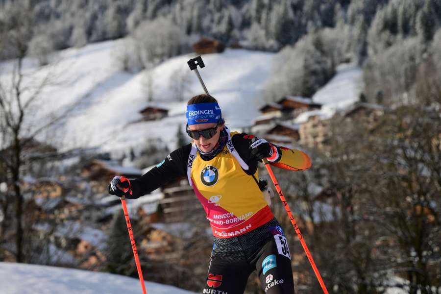 Franziska Preuss est en feu.