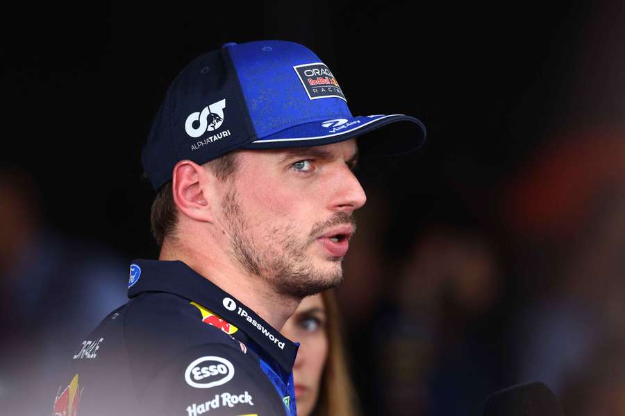 Max Verstappen furioso