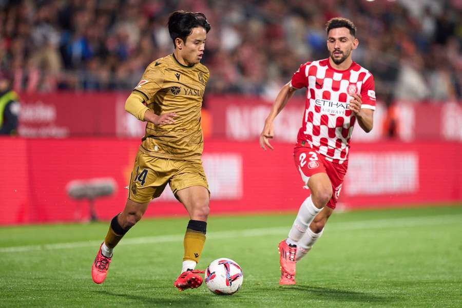 El Girona visita a la Real Sociedad El Girona visita a la Real Sociedad