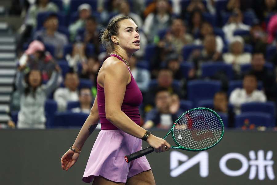 Sabalenka, victoria rápida en Pekín