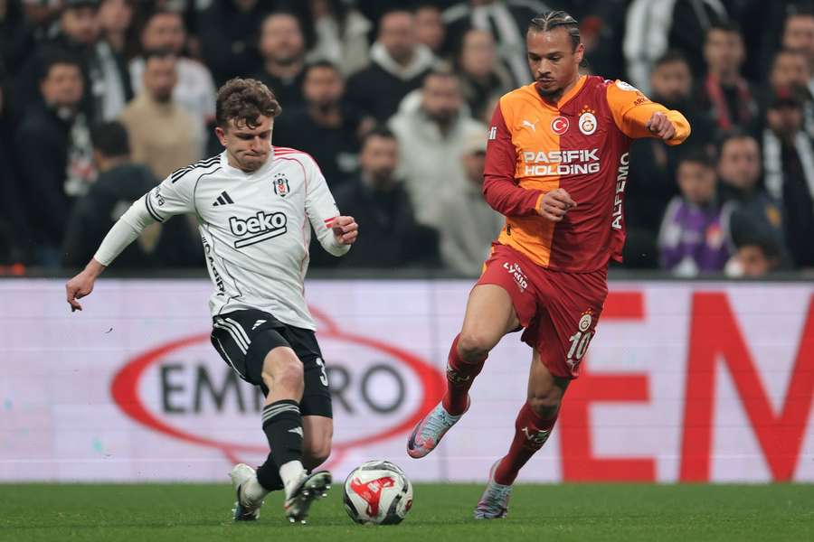 Leroy Sané, jugador alemán del Galatasaray Leroy Sané, jugador alemán del Galatasaray