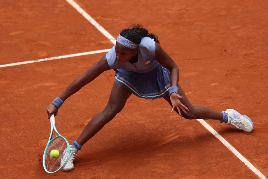 Coco Gauff la Madrid.