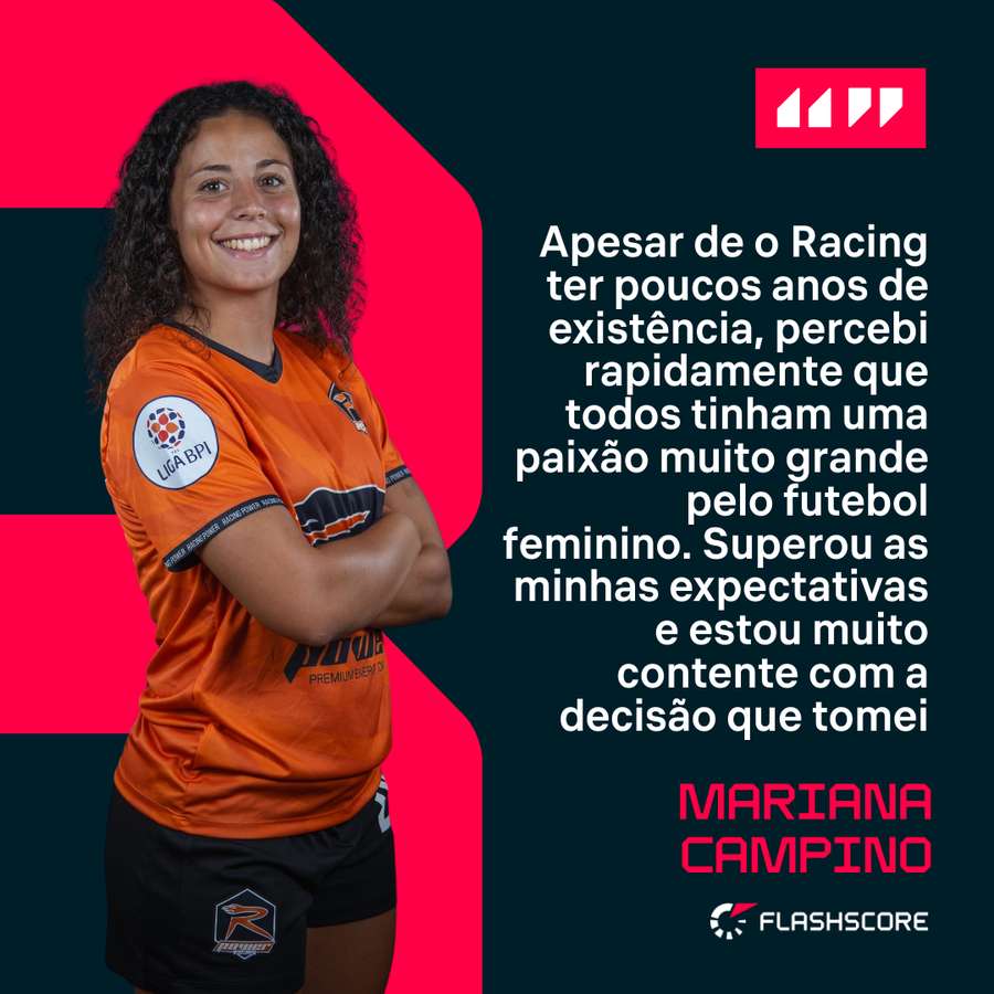 Mariana Campino abraçou novo desafio no arranque da temporada 2023/24