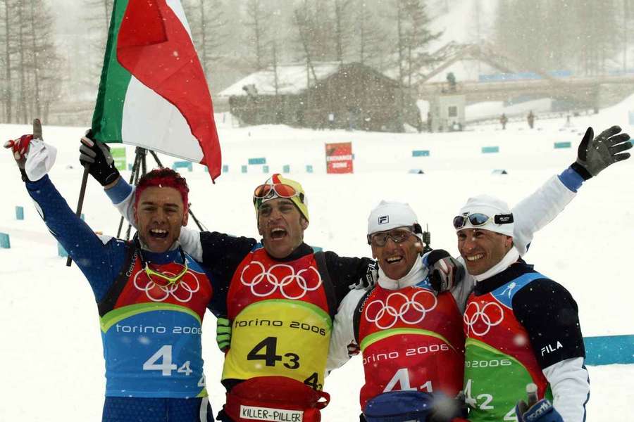 Zlatá italská štafeta v Turíně 2006. Zlatá italská štafeta v Turíně 2006.