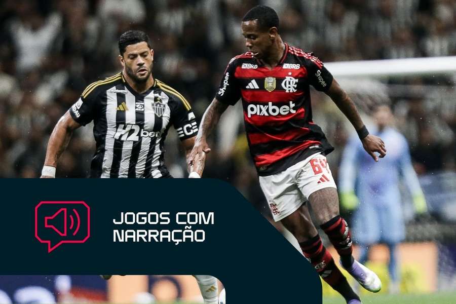 Atlético-MG e Flamengo fecham a rodada do Brasileirão no domingo (26)