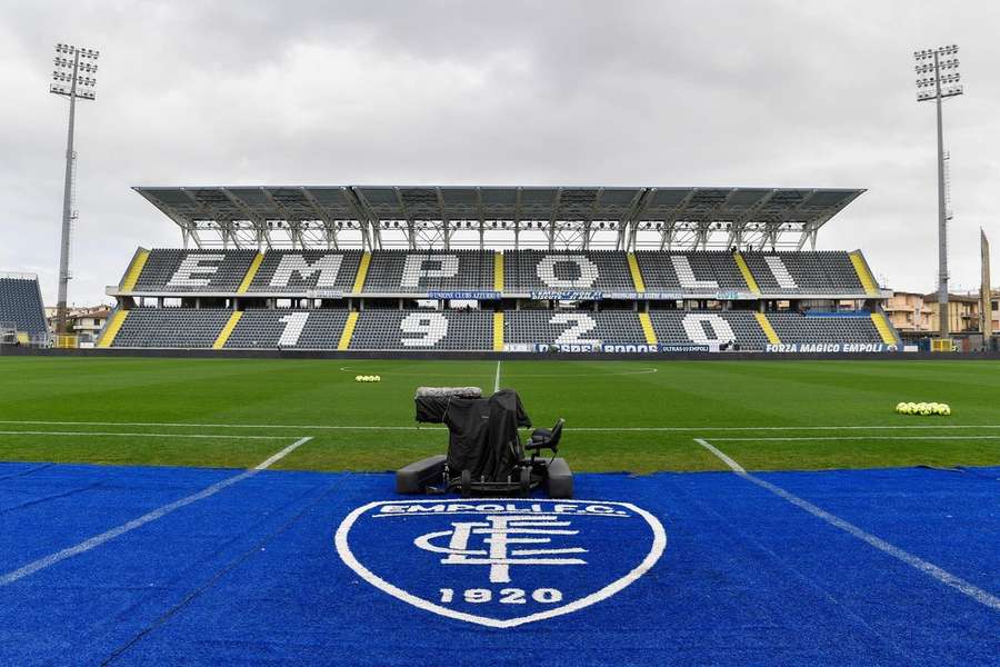 Lo stadio Castellani di Empoli