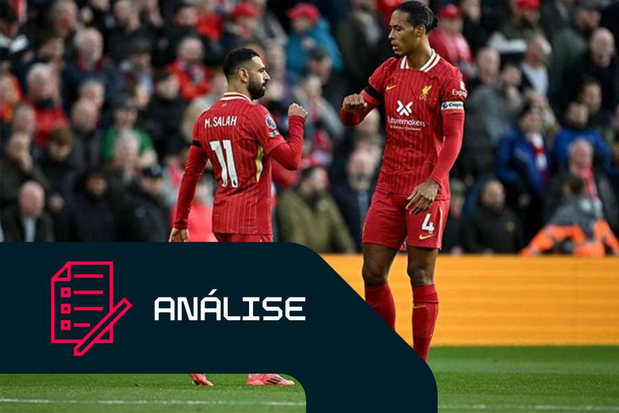 Salah e Van Dijk estão em final de contrato com o Liverpool