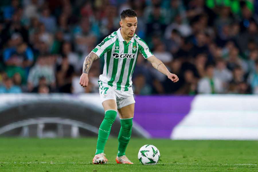 Antony ao serviço do Betis Antony ao serviço do Betis