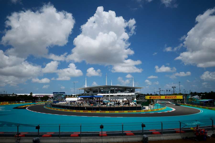 El circuito de Fórmula 1 de Miami