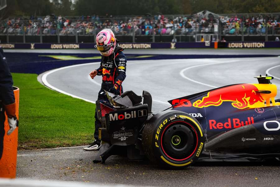 Liam Lawson beendete sein Rennwochenende mit einem Unfall.