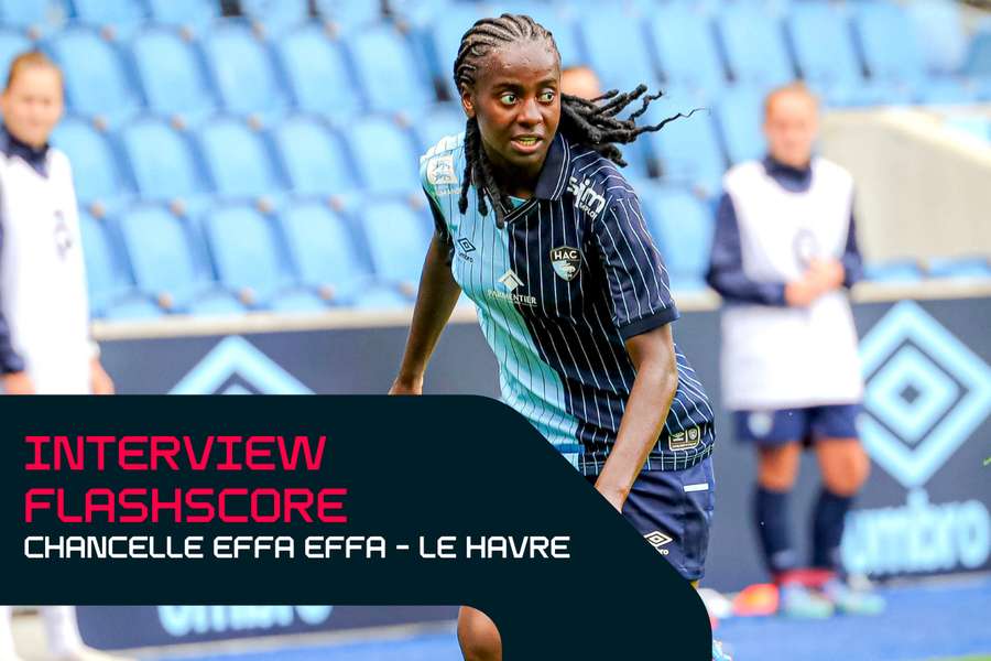 Interview Flashscore - Chancelle Effa Effa : "Mon rêve, c’est de remporter un trophée avec Le Havre"