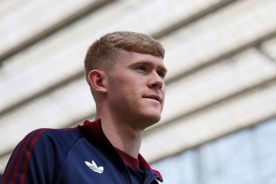 Newcastle star Lewis Hall
