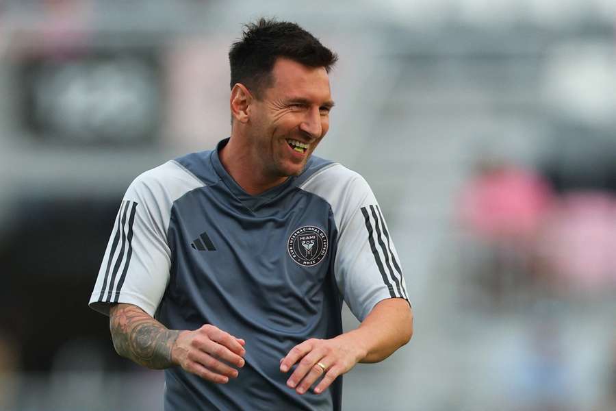 Messi is gelukkig in Miami