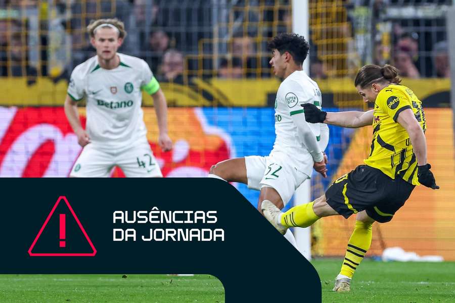 Hjulmand e João Simões saíram lesionados em Dortmund, capitão já estava castigado