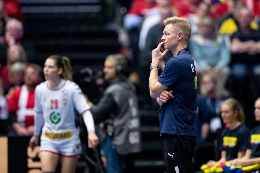 Årets VM er Jesper Jensens fjerde slutrunde som landstræner. I de to seneste, VM i 2021 og EM i 2022, er det blevet til medaljer.