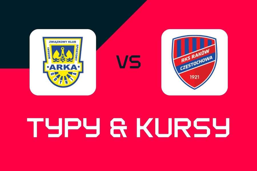 Arka Gdynia - Raków Częstochowa: Typy bukmacherskie, najlepsze kursy i zakłady (Ekstraklasa) Arka Gdynia - Raków Częstochowa: Typy bukmacherskie, najlepsze kursy i zakłady (Ekstraklasa)