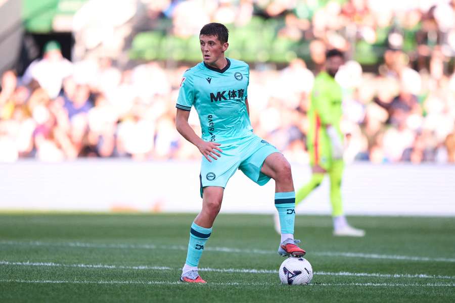Xanet Olaiz, giocatore dell'Alaves