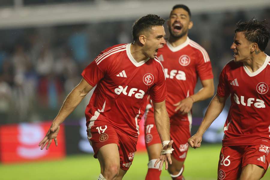 O Internacional tem grande volume de jogo no Brasileirão