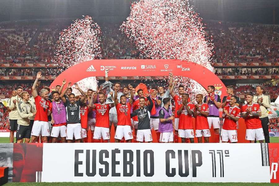 Benfica won de laatste editie van de Eusébio Cup