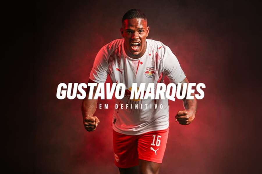 Gustavo Marques assinou até ao final de 2030 com o RB Bragantino
