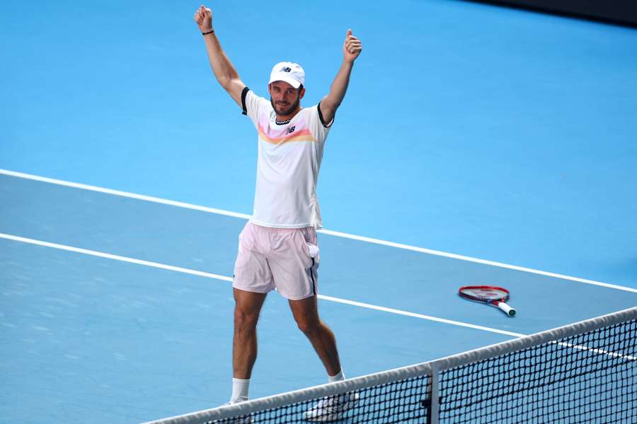 Paul is the first American to make the semis at Melbourne since 2009